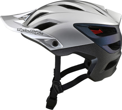 Troy Lee Designs A3 MIPS Open Face MTB Helmet Uno Silver/Electro