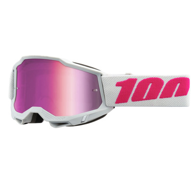 100% Accuri 2 Mirror Pink Lens Keetz MTB Goggles