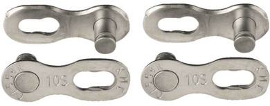 KMC Missing Link 10 Speed Reusable Chain Connector Silver