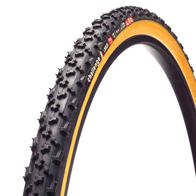Challenge Limus Pro 700x33c Open Tubular CX Tyre Black/Tan
