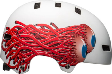 Bell Local Helmet Eyes Matte White
