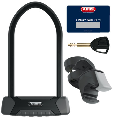Abus Granit XPlus 540 U-Lock 230 x 13mm Bike Lock + EaZy KF Black
