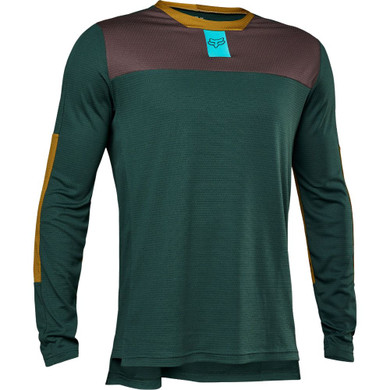 Fox Defend LS Jersey Foxhead Emerald