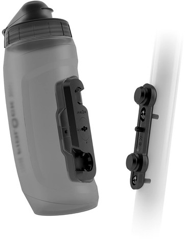 Fidlock 590ml Twist Drink Bottle w/ Twist Base Black