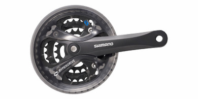Shimano Altus FC-M361 48/38/28T 170mm Crankset Black