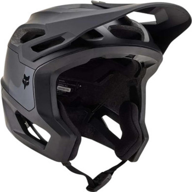 Fox Dropframe Pro Runn AS Black Camo MTB Open Face Helmet
