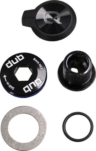 SRAM Rival AXS D1 DUB Power Meter M30/M18 Crank Bolt and Plug Black