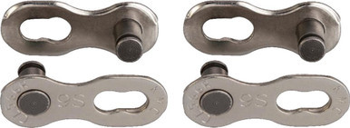 KMC Missing Link 9 Speed Reusable Chain Connector Silver