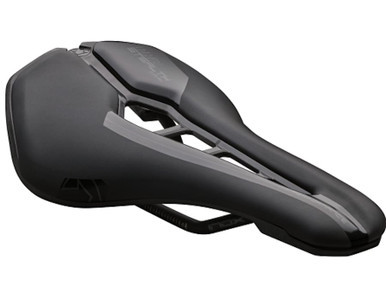 PRO Stealth Curved Performance 152mm Stainless Rail Saddle Black
