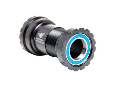 Wheels MFG BBright-Outboard ABEC-3 - PF46 24mm Shimano Bottom Bracket - Black