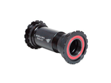 Wheels MFG Threaded BB86/92 Zero Ceramic - PF41 24mm Shimano Bottom Bracket - Black