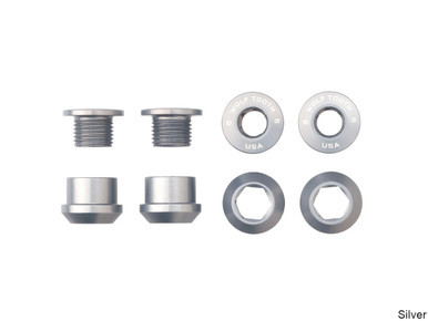 Wolf Tooth Set of 4 Chainring Bolts+Nuts for 1X