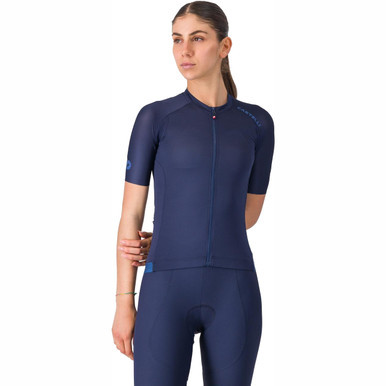 Castelli Espresso 2 Womens Jersey Belgian Blue