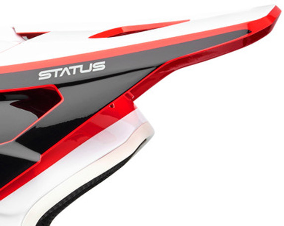 100% Status Full Face Helmet Hellfire Red