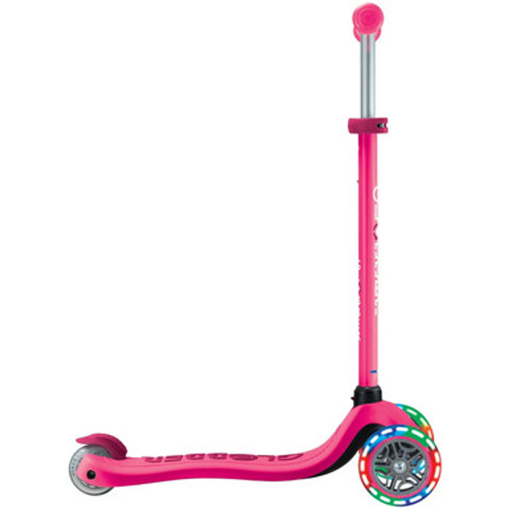 Globber Go Up Sporty Lights V2 Fuchsia/ Dark Pink