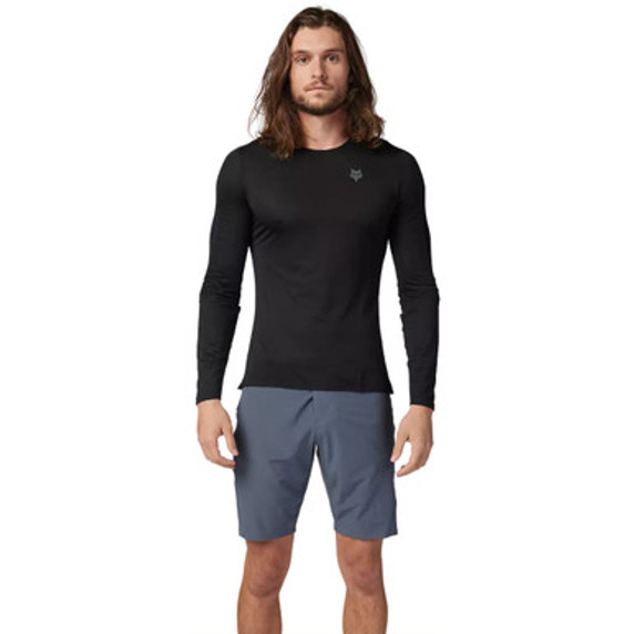 FOX Flexair Ascent LS Jersey Black FOX Flexair Ascent LS Jersey Black