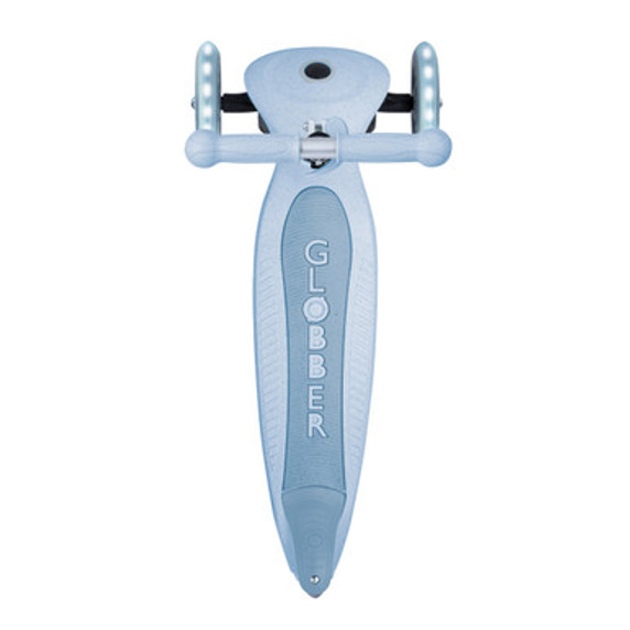 Globber Ecologic Primo Foldable Scooter w/Lights Blueberry