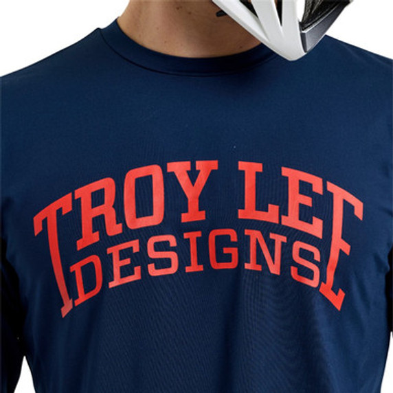 Troy Lee Designs Ruckus Long Sleeve Ride Tee Gravity Club Midnight Troy Lee Designs Ruckus Long Sleeve Ride Tee Gravity Club Midnight