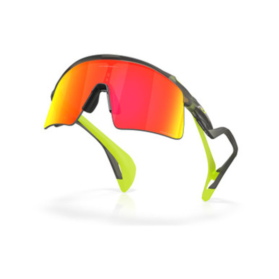 Oakley Stunt Wing Matte Grey Smoke W/ Prizm Ruby Lens