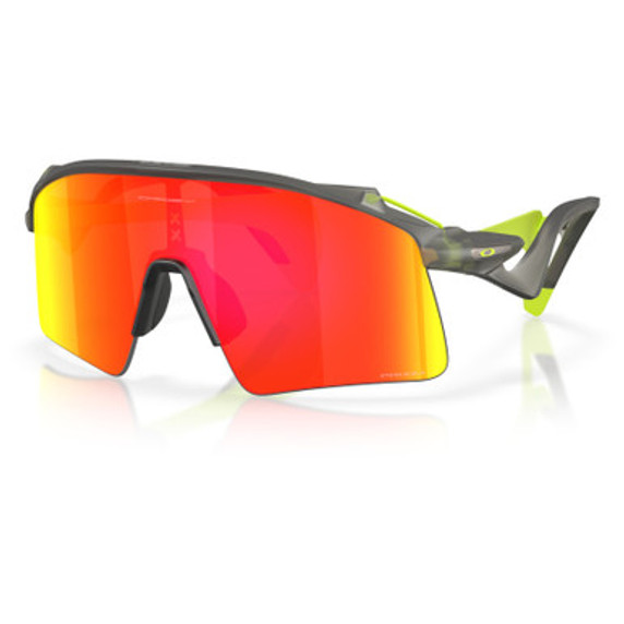 Oakley Stunt Wing Matte Grey Smoke W/ Prizm Ruby Lens