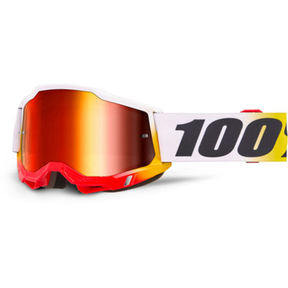 100% Accuri 2 Goggles Torken Mirror Red 100% Accuri 2 Goggles Torken Mirror Red