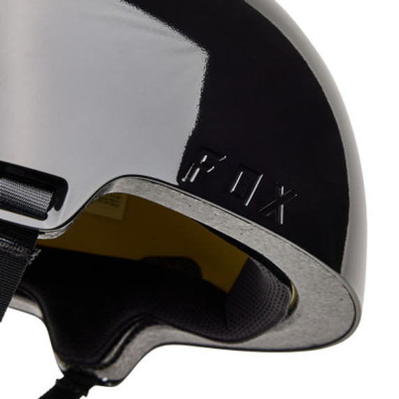 Fox Flight Helmet Solid AS Black Fox Flight Helmet Solid AS Black