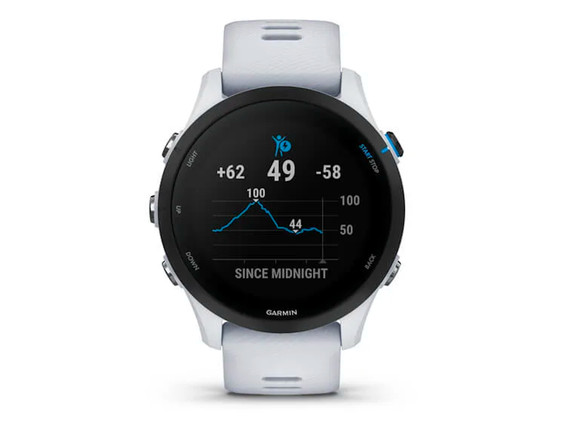 Garmin Forerunner 255 Music GPS Smartwatch Whitestone