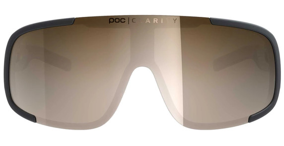 POC Aspire Sunglasses Uranium Black (Brown Silver Mirror Lens)
