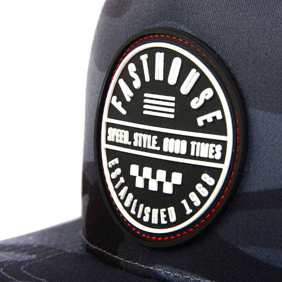 Fasthouse Statement Hat Black Camo Unisize
