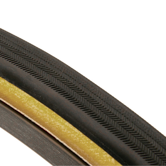 Challenge Strada Pro 700x25c Open Tubular Road Tyre Black/Tan