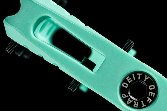 Deity Deftrap Mint Flat Pedals