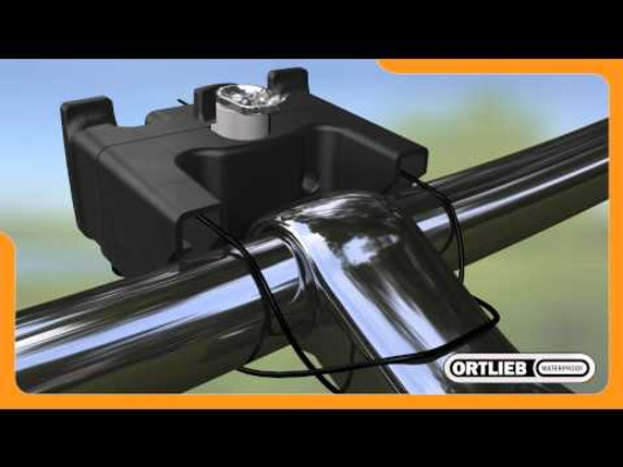 Ortlieb 7L Ultimate Six High Visibility Handlebar Bag (Without Mount) Reflective Black