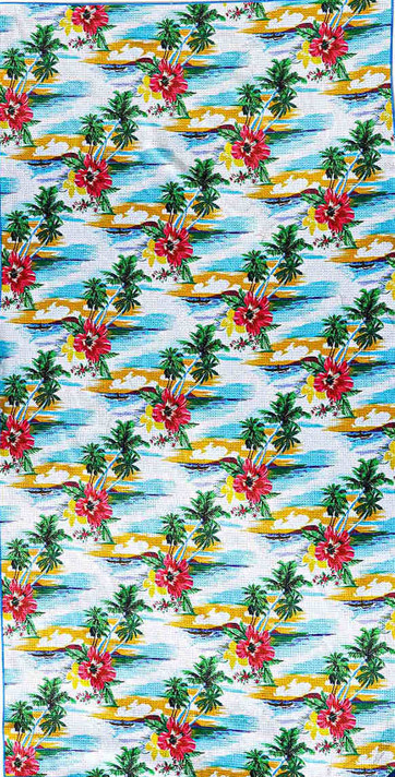 Dritimes Hawaii Beach Towel