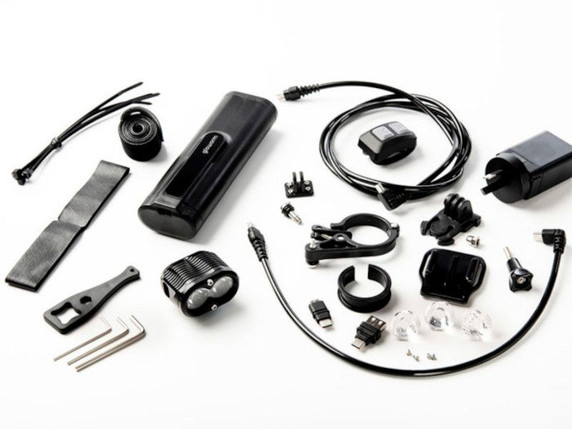 Gloworm XS 2800 Lumens Lightset with Power Pack 10Ahr