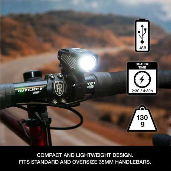 NiteRider Lumina Micro 650/VMAX+ 150 Combo Light Set