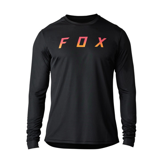 Fox Ranger Dose Mens MTB LS Jersey Black 