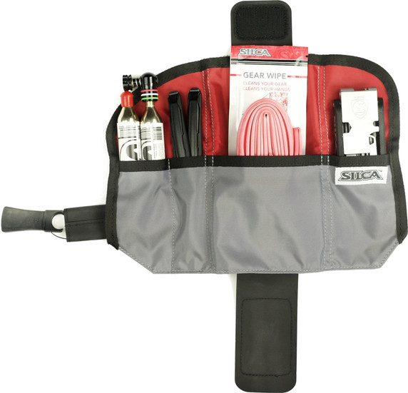 Silca Asymmetrico Saddle Bag Black/Grey
