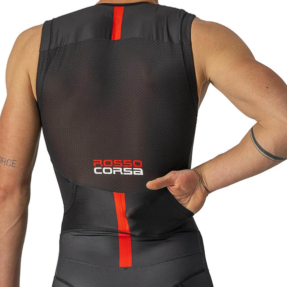 Castelli Free Sanremo 2 Sleeveless Tri Suit Black 2022