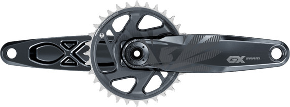 SRAM GX Eagle DUB X-Sync2 175mm Direct Mount 32T Crankset Lunar Polar