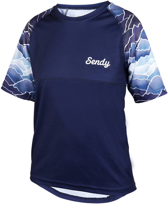 Sendy Send It Youth Short Sleeve MTB Jersey Peaky