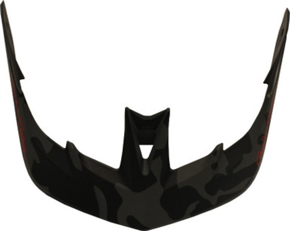 Troy Lee Designs A3 Helmet Replacement Visor Camo Grey/Red