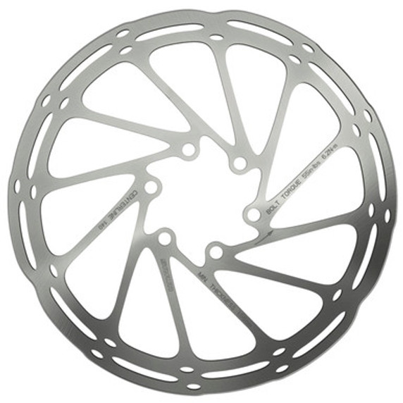 SRAM Centerline 140mm ISO 6-Bolt Rounded Disc Brake Rotor SRAM Centerline 140mm ISO 6-Bolt Rounded Disc Brake Rotor