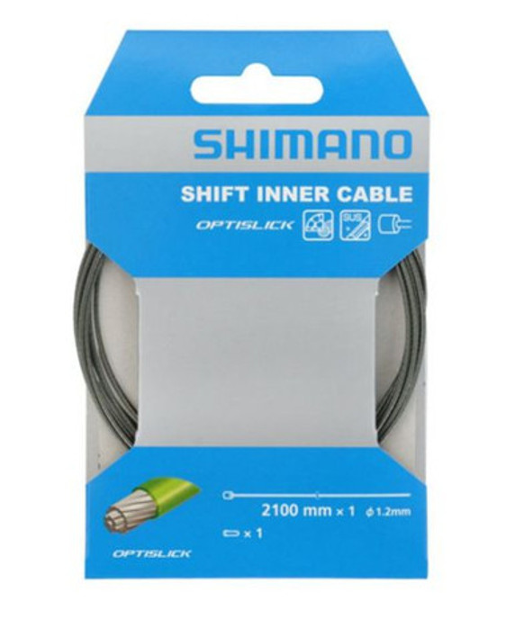 Shimano Optislick Shift Inner Cable 1.2mm x 2100mm