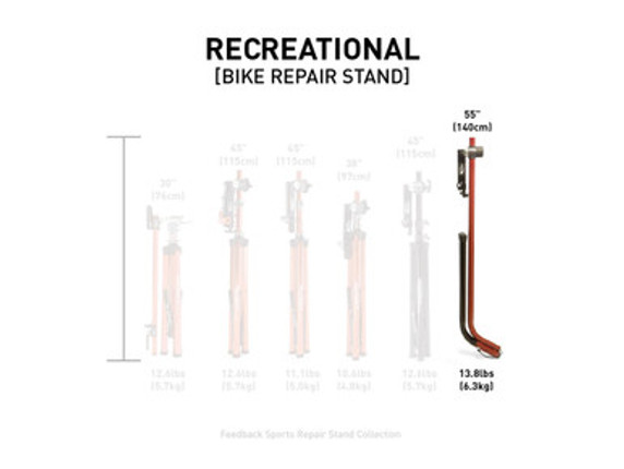 Feedback Sports Recreational Work Stand 2.0 - Black