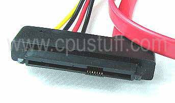 29Pin SAS to SATA Cable with LP4 Power Cable 12 inches SASLP403 Cpu