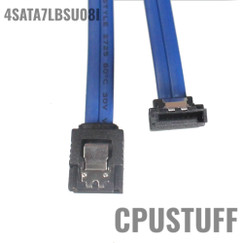 SATA LEFT ANGLE LATCHING TO STRAIGHT LATCHING 8 INCHES SATA7LBSU08I