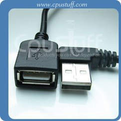 USB Right Angle Extension Cable 24 Inches