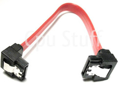 sata right angle to sata right angle with latches 5 inches