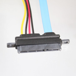 24 inch 22 pin male to female SATA cable