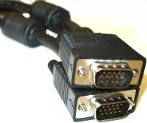100 Ft SVGA Super VGA M/M Monitor CL2 Rated Cable w/ ferrites